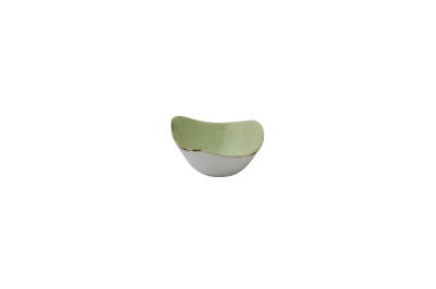 CHURCHILL STONECAST SAGE GREEN LOTUS BOWL 6Inch