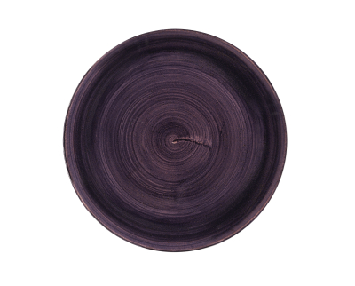 CHURCHILL STONECAST PATINA PURPLE EVO COUPE PLATE 10.25Inch