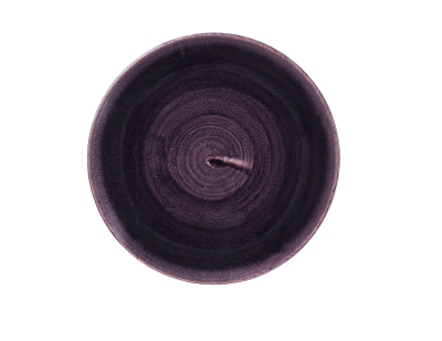 CHURCHILL STONECAST PATINA PURPLE EVOLVE COUPE PLATE 6.5Inch