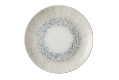 CHURCHILL STUDIO PRINTS FUSION GREY EVOLVE COUPE PLATE 10.25Inch