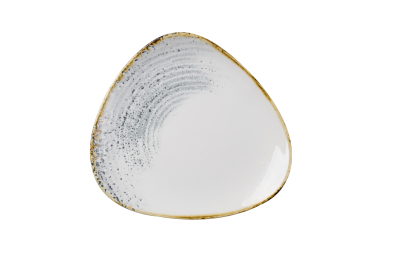 CHURCHILL HOMESPUN ACCENTS JASPER GREY LOTUS PLATE 7Inch