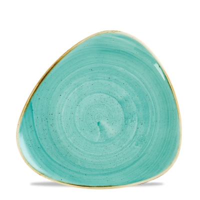 STONECAST MINT TRIANGLE PLATE 22.9CM