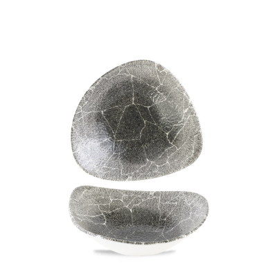 KINTSUGI QUARTZ BLACK TRIANGLE BOWL 21OZ