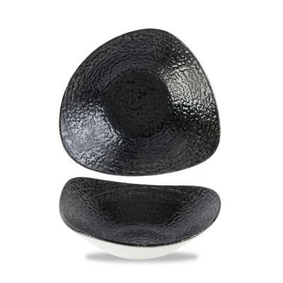 HOMESPUN CHROMA CARBON TRIANGLE BOWL 21OZ