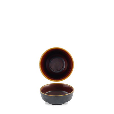 NOURISH TOKYO BLACK KOCHI SHALLOW BOWL 9OZ