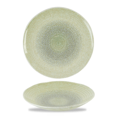 HARVEST GRAIN SPECKLED GREEN ORGANIC COUPE BOWL 47.5OZ