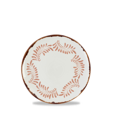 HARVEST MEDITERRANEAN TERRACOTTA ORGANIC COUPE PLATE