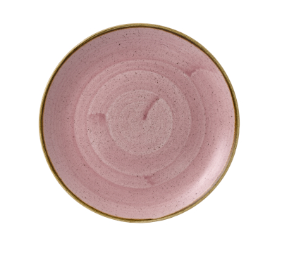 STONECAST PETAL PINK EVOLVE COUPE PLATE 10 5/8Inch