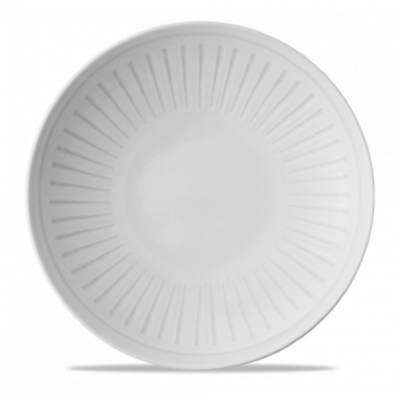 CHURCHILL ERA GREY COUPE PASTA BOWL 12Inch