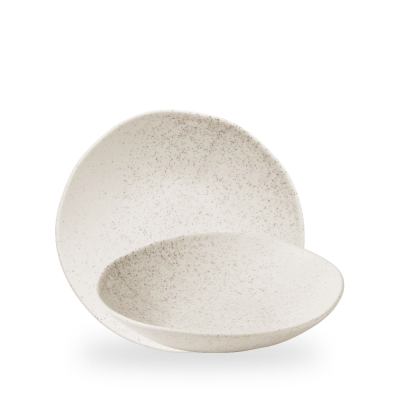 STONECAST BARLEY WHITE ORGANIC COUPE BOWL 25CM 150CL 53OZ