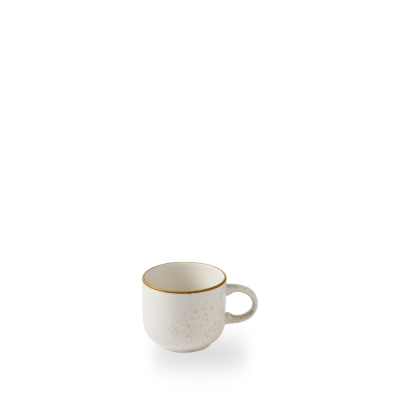 STONECAST BARLEY WHITE BUBBLE MUG 28CL 10OZ 8X8.5CM