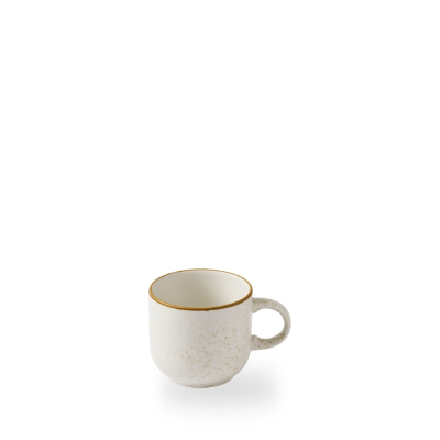 STONECAST BARLEY WHITE BUBBLE MUG 44CL 16OZ 9X9.5CM