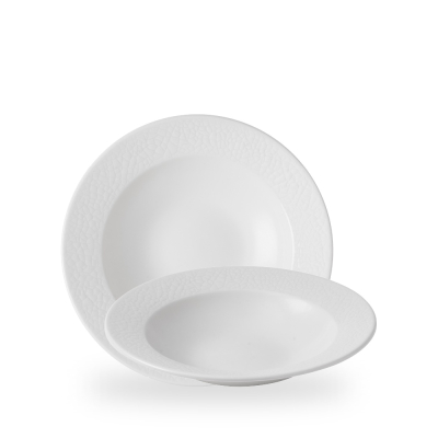 VIANA PROFILE RIMMED BOWL 24.9CM 9 3/4Inch 50CL 17.5OZ
