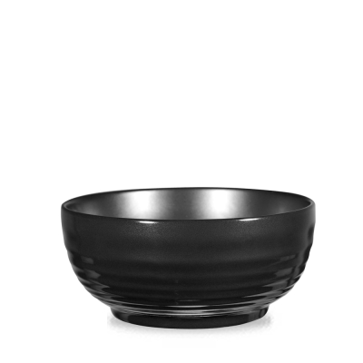 CHURCHILL ART DE CUISINE RUSTICS BLACK DELI BOWL 76.7OZ