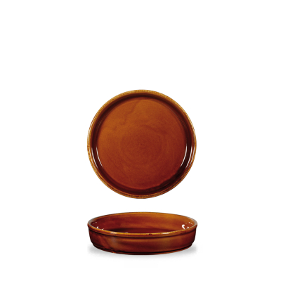 CHURCHILL ART DE CUISINE RUSTICS SIMMER BROWN MEZZE DISH 11OZ