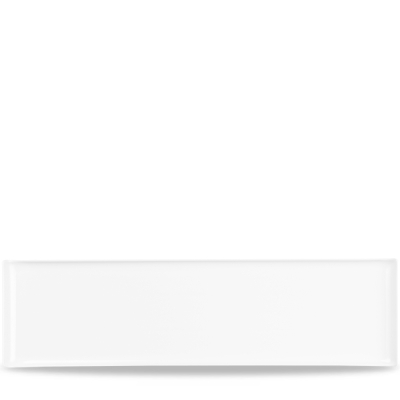 CHURCHILL ALCHEMY BUFFET TRAY RECT. WH 30X14.5CM APRBART1