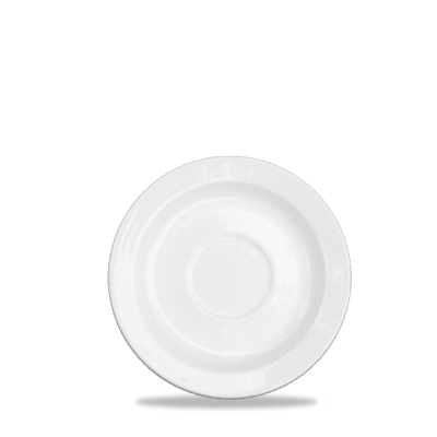 CHURCHILL ALCHEMY FINE CHINA WHITE TEA SAUCER 6Inch