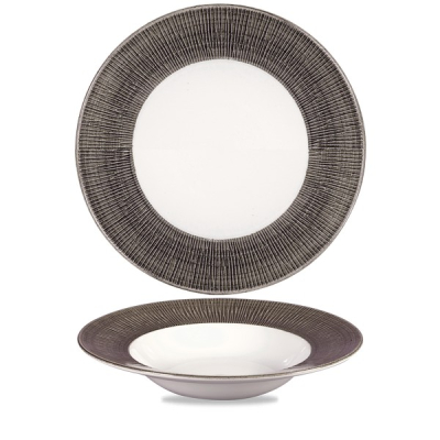 CHURCHILL BAMBOO WIDE RIM BOWL 11Inch DUSK X12 DUBALWBL1