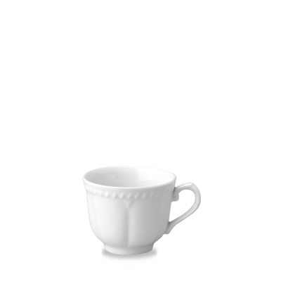 CHURCHILL SUPER VITRIFIED BUCKINGHAM WHITE TEA CUP 7.4OZ