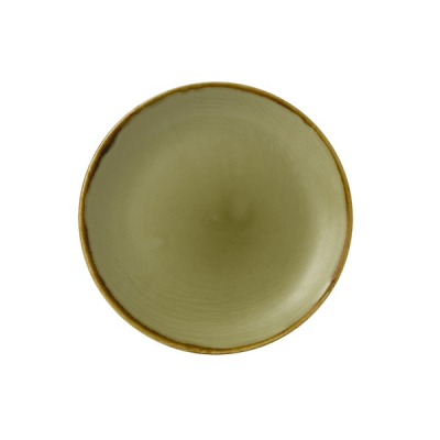 DUDSON HARVEST GREEN COUPE PLATE 6.2Inch