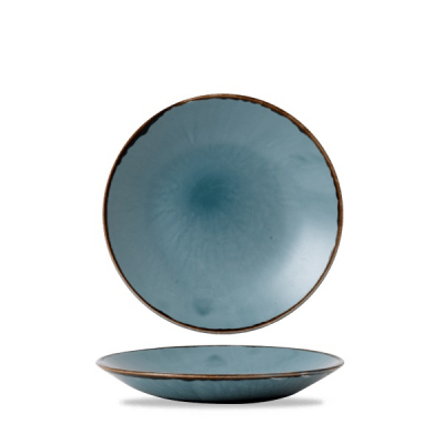 DUDSON HARVEST BLUE COUPE PLATE 10Inch