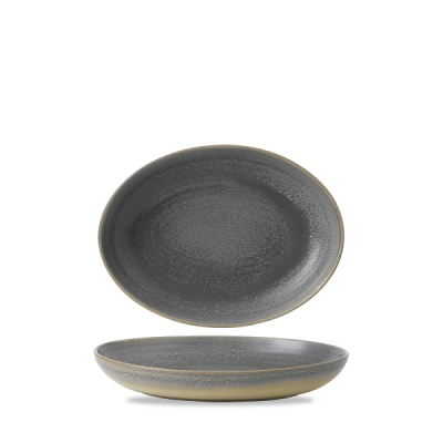 DUDSON EVO GRANITE DEEP OVAL BOWL 38OZ
