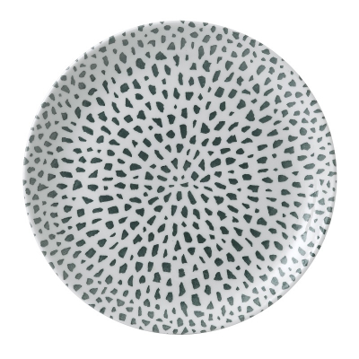 DUDSON TERRAZZO GREEN COUPE PLATE 11.3Inch