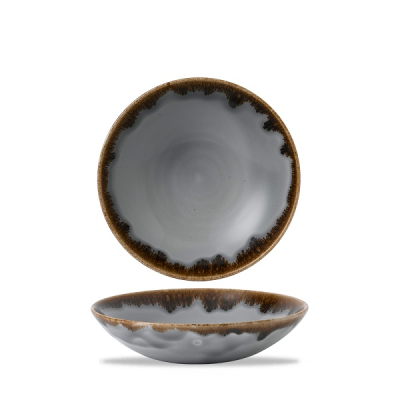 DUDSON HARVEST GREY COUPE BOWL 15OZ