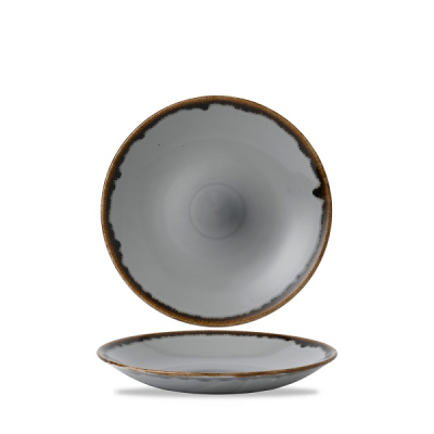 DUDSON HARVEST GREY COUPE PLATE 10Inch