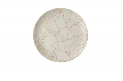 CHURCHILL KINTSUGI CORAL 11 1/4Inch COUPE PLATE