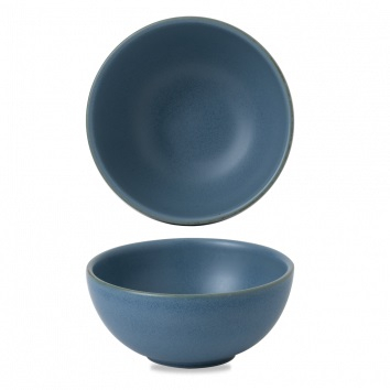 CHURCHILL SUPER VITRIFIED NOURISH OSLO BLUE DEEP BOWL 26OZ