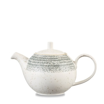 CHURCHILL SUPER VITRIFIED STUDIO PRINTS STONE GREY TEAPOT 15OZ