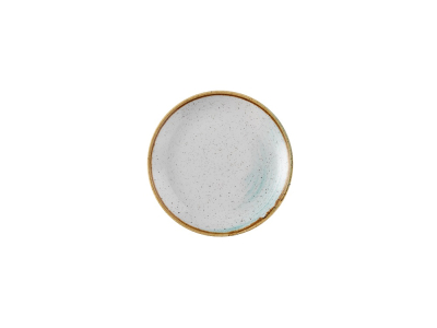 CHURCHILL SUPER VITRIFIED STONECAST ACCENTS DUCK EGG COUPE PLATE 6.5Inch