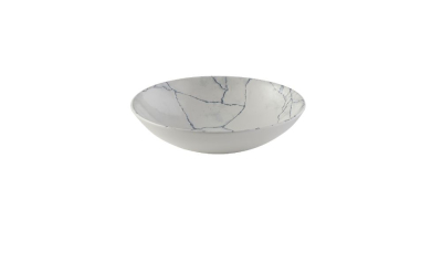 CHURCHILL SUPER VITRIFIED STUDIO PRINTS KINTSUGI PEARL GREY COUPE BOWL 15OZ