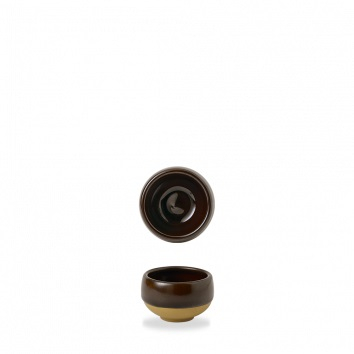 CHURCHILL EMERGE DIP POT 2OZ CINNAMON BROWN X12  EMBLEM2 1