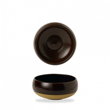 CHURCHILL EMERGE DEEP BOWL CINNAMON BROWN 40OZ