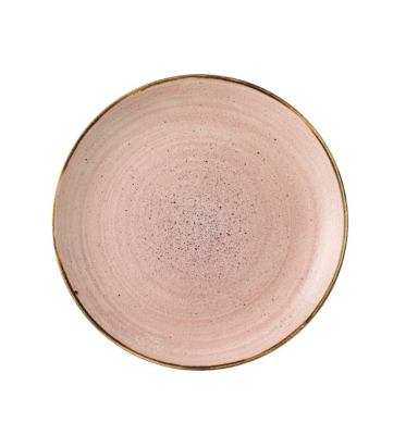 STONECAST RAW TERRACOTTA PLATE 8.67Inch COUPE EVOLVE