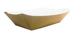 CHIP TRAY KRAFT 150MM X 125MM X 40MM