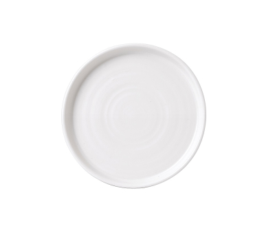 CHURCHILL SUPER VITRIFIED WHITE VELLUM CHEF'S WALLED PLATE 8.3Inch