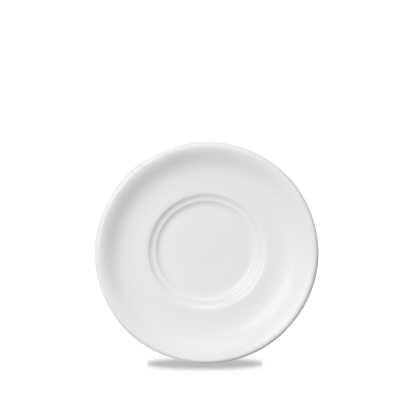 CHURCHILL WHITEWARE MAPLE SAUCER WHTSOL1
