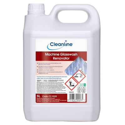 CLEANLINE MACHINE GLASSWASH RENOVATOR 5L