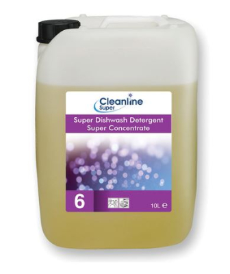 CLEANLINE SUPER DISHWASH DETERGENT CONCENTRATE 10L