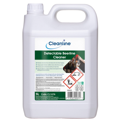 CLEANLINE DETECTABLE PURPLE BEERLINE CLEANER 5L