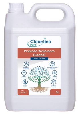 CLEANLINE PURE WASHROOM CLEANER CONCENTRATE 5L X2