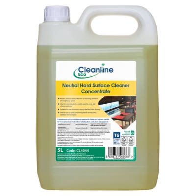 CLEANLINE ECO NEUTRAL HARD SURFACE CLEANER CONCENTRATE 5L