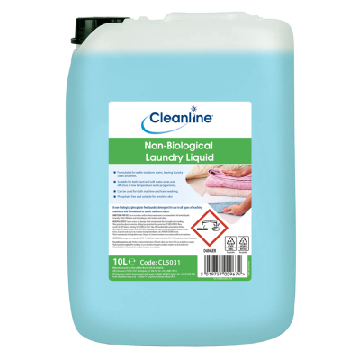 CLEANLINE NON-BIOLOGICAL LAUNDRY LIQUID 10L