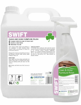 SWIFT CLEAN AND SHINE FURNITURE POLISH 5LTR