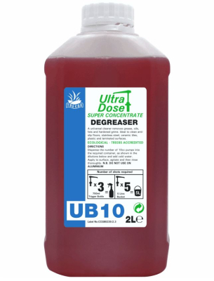 CLOVER UB10 POWERFUL DEGREASER 2LTR SUPER CONCENTRATE