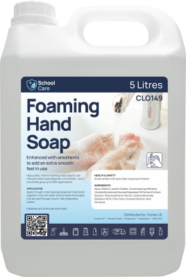 SCHOOLCARE FOAMING HAND SOAP 5L