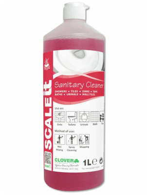 CLOVER SCALEIT SANITARY CLEANER & DESCALER 1LTR